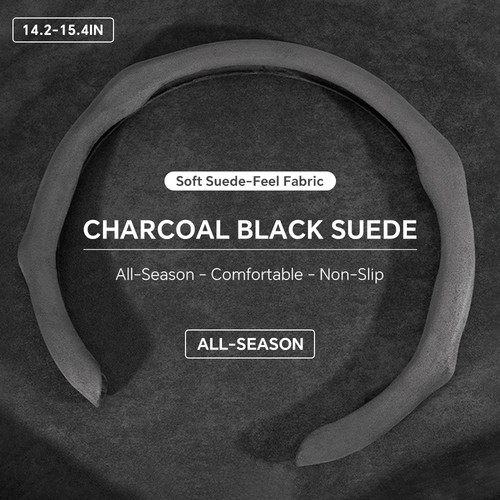 Charcoal black suede - charcoal,