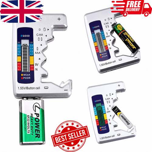 Universal battery tester - battery,