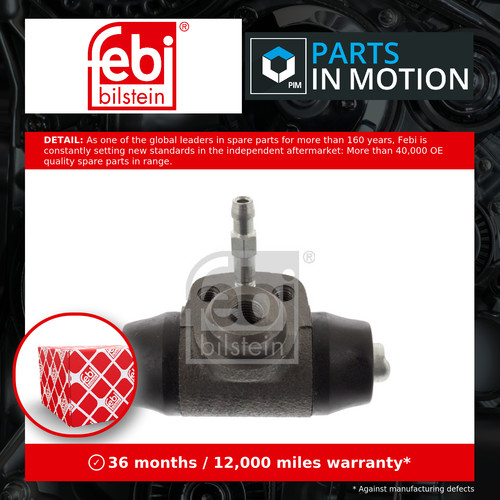 Wheel cylinder rear 03619 - wheel,