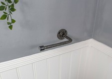 Industrial toilet roll holder