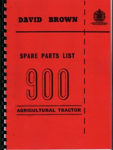 David brown 900 illustrated - david,