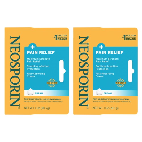 Neosporin pain relief - +, dual