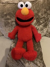 Large 24" Elmo Plush Soft Toy Sesame Street 2020 Red Cuddly Stuffed 