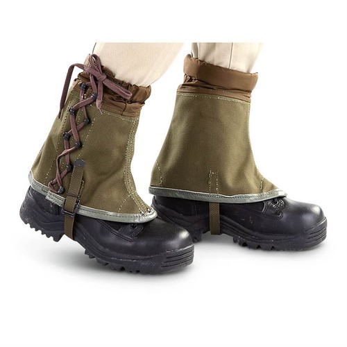 Genuine italian army gaiters - italian,