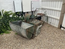Vintage Petrol Ride On Dennis Large Lawn Mower
