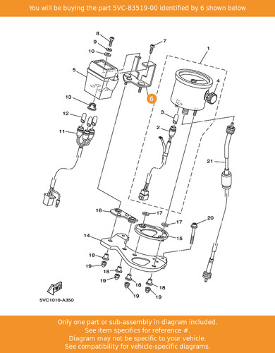Yamaha bracket meter - yamaha, bracket,