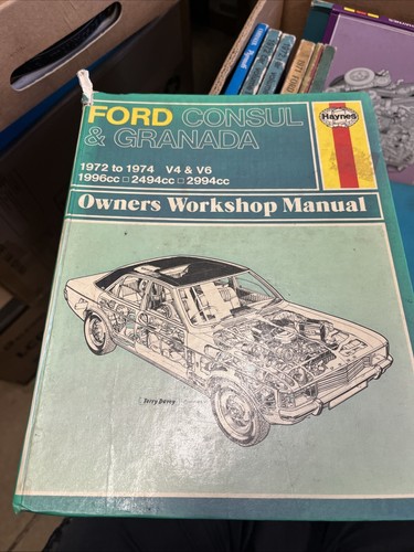 Haynes ford consul and granada - and,