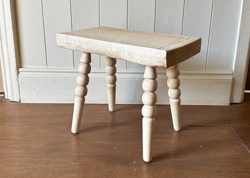 Bobbin leg foot stool - stool,, light