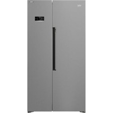 Beko ASL1442VPS HarvestFresh™ 91cm Frost Free American Fridge Freezer Stainless