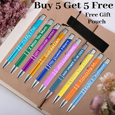 Personalised Pen with your message Laser Engraved Promotional High Quality Gift