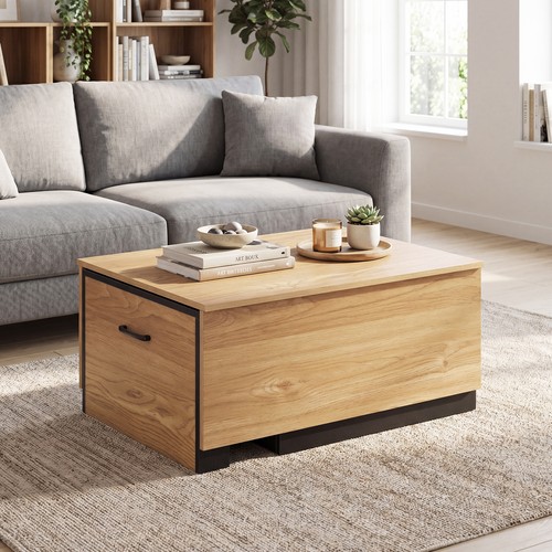 Dual tone center - table, with