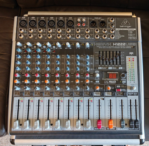 Behringer xenyx x1222usb mixer - xenyx,