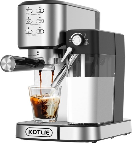 Espresso coffee machine with - espresso,