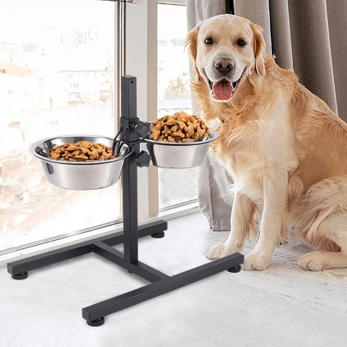 Large dog food feeding stand - dog,