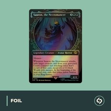 MTG | Sauron, the Necromancer | LORD OF THE RINGS | NM | EN | SHOWCASE | FOIL