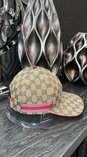 Gucci Rose Bon Stripe Cap