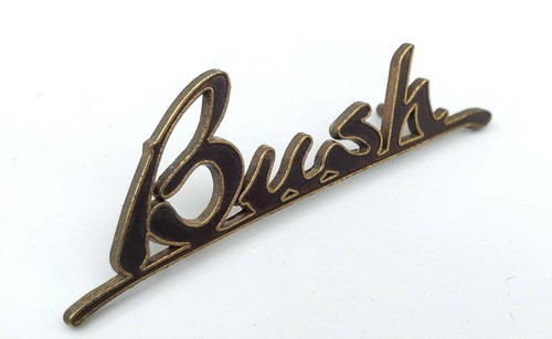 Bush vhf61 radio - bush, badge