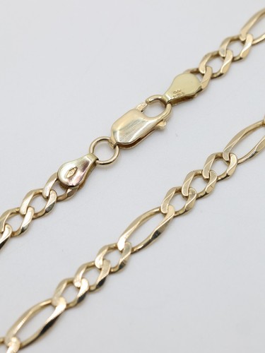 Gold figaro curb - curb, 9ct