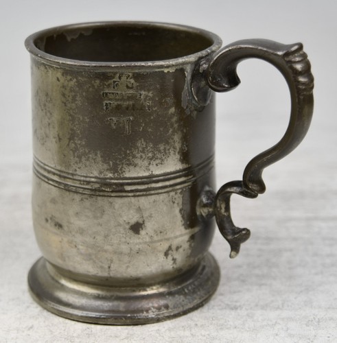 Fine antique georgian pewter - fine,