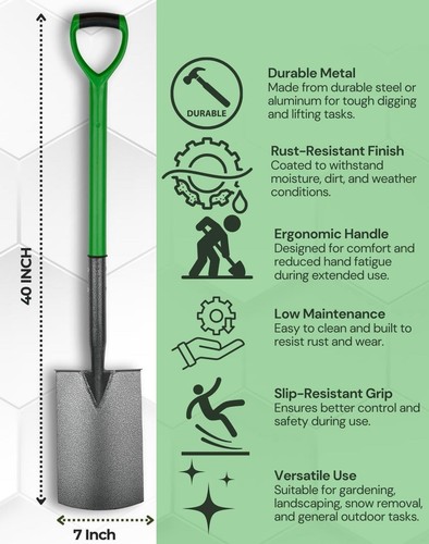 Digging spade heavy duty - digging,
