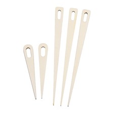 Weaving Needle, 5pcs Wooden Knitting Needles Hand Loom Stick Weaving Craft Tool