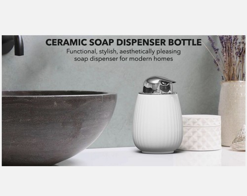 Zesproka ceramic soap - ceramic,