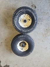 bolens 15 6.00 6 front wheels and tyres ride on lawn mower pair two