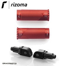 BMW R 1200 RS 2015-2016 RIZOMA PE615R PE797B Red Passenger Snake Footboards