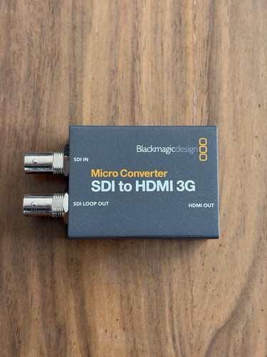 Blackmagic design sdi hdmi - design, to
