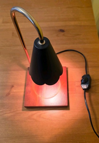 Black bell shade dimmable - black,