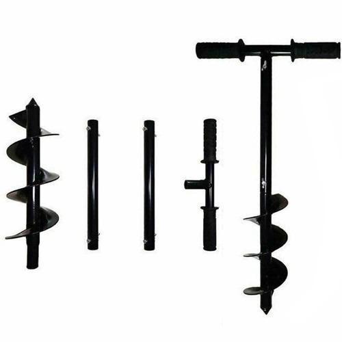 Manual hand earth auger - 8",
