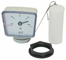 4ft / 1220mm Tank Float Gauge with Back Nut - Suits Oil, Diesel or Water Tanks