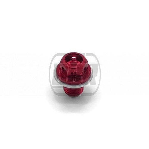 Red engine cnc sump bolt - cnc,