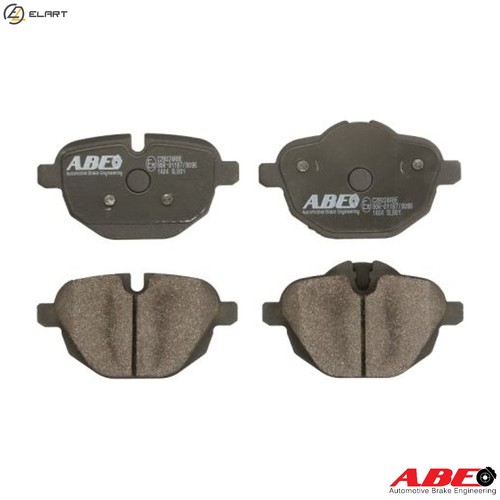 Brake pad set disc - pad,