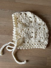 handmade knitted bonnet