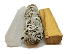 Sage, Selenite & Palo Smudge
