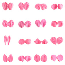 Flower Petal Leaves Fondant