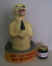 LARGE POLAR BEAR BAR PUB COUNTER DISPLAY VINTAGE DESIGN MY GOODNESS MY GUINNESS