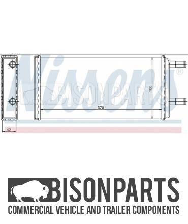 Nissens heater matrix volvo - nissens,