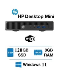 HP MINI MICRO PC COMPUTER CORE i3 8GB RAM 120GB SSD WIN 11 Wi-Fi