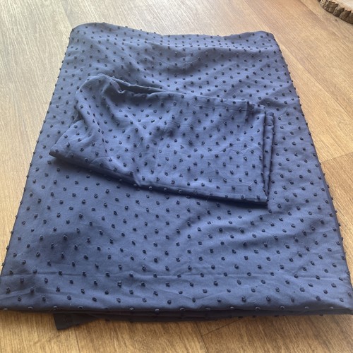 Dunelm navy blue - blue, tufted