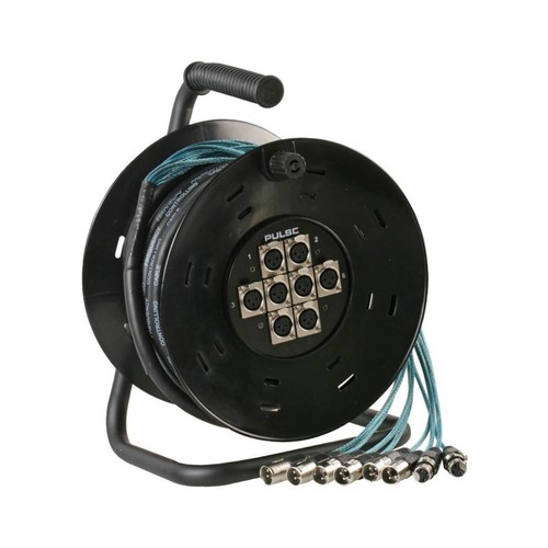Audio multicore xlr - 8/0, 25m