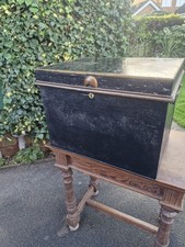 Antique Solicitors  Deed Strong Box Milners  & Sons Liverpool