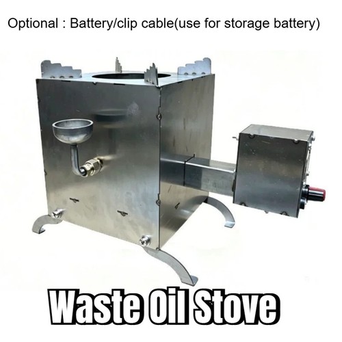 Waste oil burner outdoor - oil,