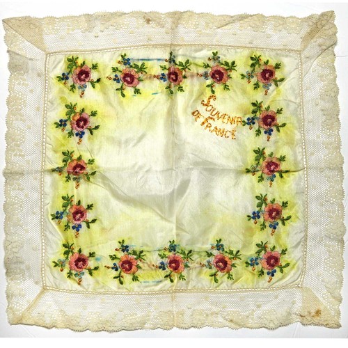 Antique vintage french silk - antique,