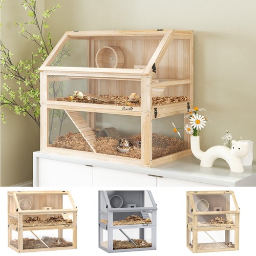 Tier wooden hamster cage - tier,