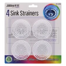 Sink Strainer Plug Kitchen Basin Waste Drain Bath Filter Hair Drainer Hole 4pce