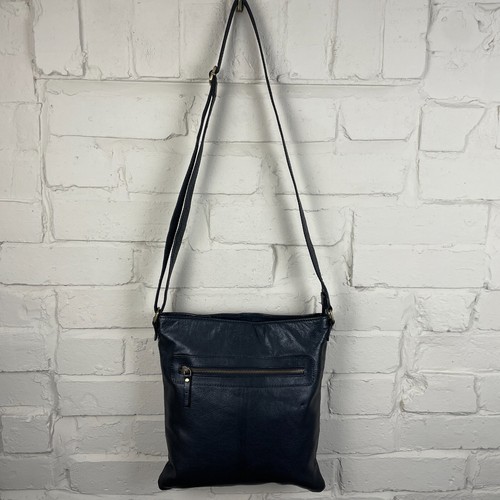 Rowallan black leather handbag - black,