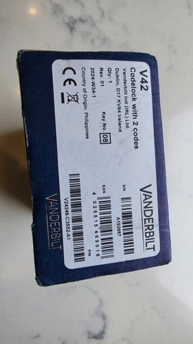 Vanderbilt v42 bewator k42 - vanderbilt, /