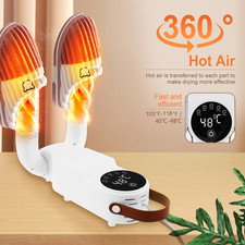 4 Timer Portable Electric Shoe Boot Dryer Glove Warmer Heat Blower Socks Boot UK